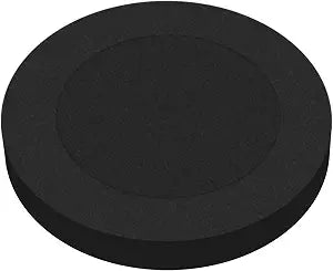 135mm Diameter Black PBT Material Wall Mounted Toilet Tank Gasket Self Adhesive Waterproof Sealing Component Bathroom Fixture