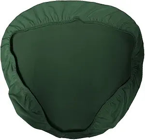 LA Linen Spandex Chiavari Chair Cushion Cover (4 Pack), Hunter Green, Solid