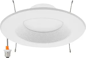 Maxxima 5 in. & 6 in. Retrofit Recessed LED Downlight, 1300 Lumens, 5 CCT