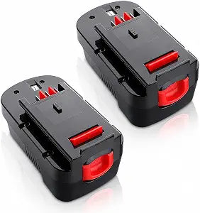 2-Pack 4.8Ah 18V Battery Replacement for Black and Decker Battery HPB18