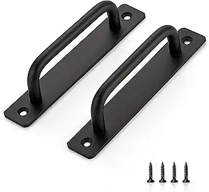Ravinte Barn Door Handles 2 Pack Sliding Door Pulls, 5 in Hole Centers