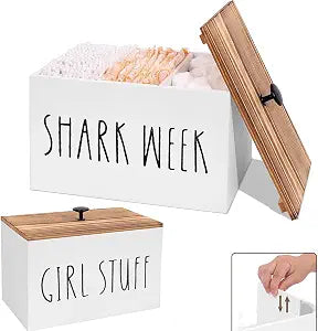 Tampon Holder Tampon Organizer Feminine Storage Container with Lid