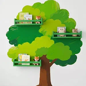 Novabright 1 Set Reading Corner Bookshelf for Classroom
