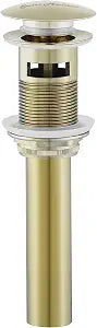 Swiss Madison Well Made Forever SM-PD23G, Residential Pop Up Sink Drain 1.75 in Gold