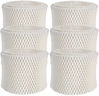 6-Pack Humidifier Wicking Filters Replacement Compatible for Honeywell HAC-504, HAC-504AW, HCM-350, HCM-300T, HCM-600, HCM-710, HCM-315T Series Humidifiers