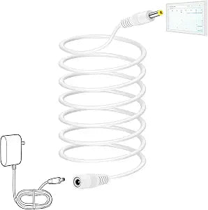 Longer Power Cord for Skylight Calendar Charger Cable Extension, (Cable ONLY)