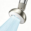 Kitchen Faucet Sprayer Attachment, Anti-Splash 3-Mode Swivel Faucet Extender with Wide Spray Area, 360 Rotating Faucet Aerator, Faucet Head Replacement for Kitchen (Brushed Nickel)