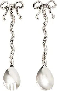 Mud Pie Metal Bow Serving Utensils