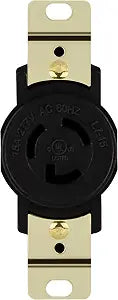 ENERLITES NEMA L7-15R Locking Receptacle for Generator, Twist Lock Outlet