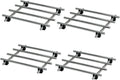 4Pcs Stainless Steel Trivet for Hot Dishes, Lightweight Metal Trivets for Hot Pots and Pans, Metal Cooling Rack, Mini Heat Resistant Mats for Countertop Cooling, Cooking Baking Pans Holder, 7"x7"