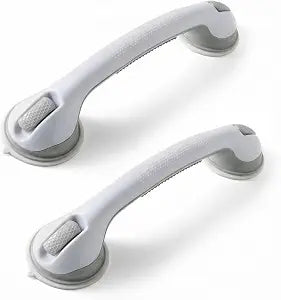 Suction Grab Bars for Shower 15.8 Inch Bathroom Handle