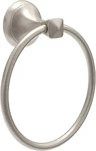 Delta Hand Towel Holder | Brushed Nickel Ring for Hanging Towels in Kitchen, Bathroom | Esato Accessories