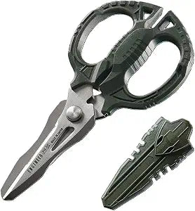 ENGINEER PH-55 6.3" Multipurpose Scissors, 4-in-1 Blades, Made in Japan
