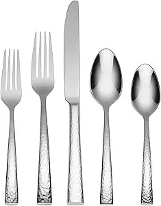 Oneida F032005A Cabria 5 Piece Fine Flatware Set, Service For 1