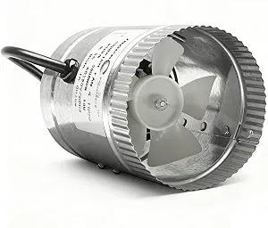 SunStream 4 Inch 100 CFM Inline Booster Duct Fan