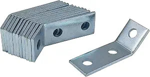 45 Degree 3 Hole Angle Brackets Fit for 1/2" Bolt in 1-5/8" Strut Channel