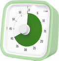 Visual Timer for Kids and Adult, 60-min Countdown Timer, LightGreen
