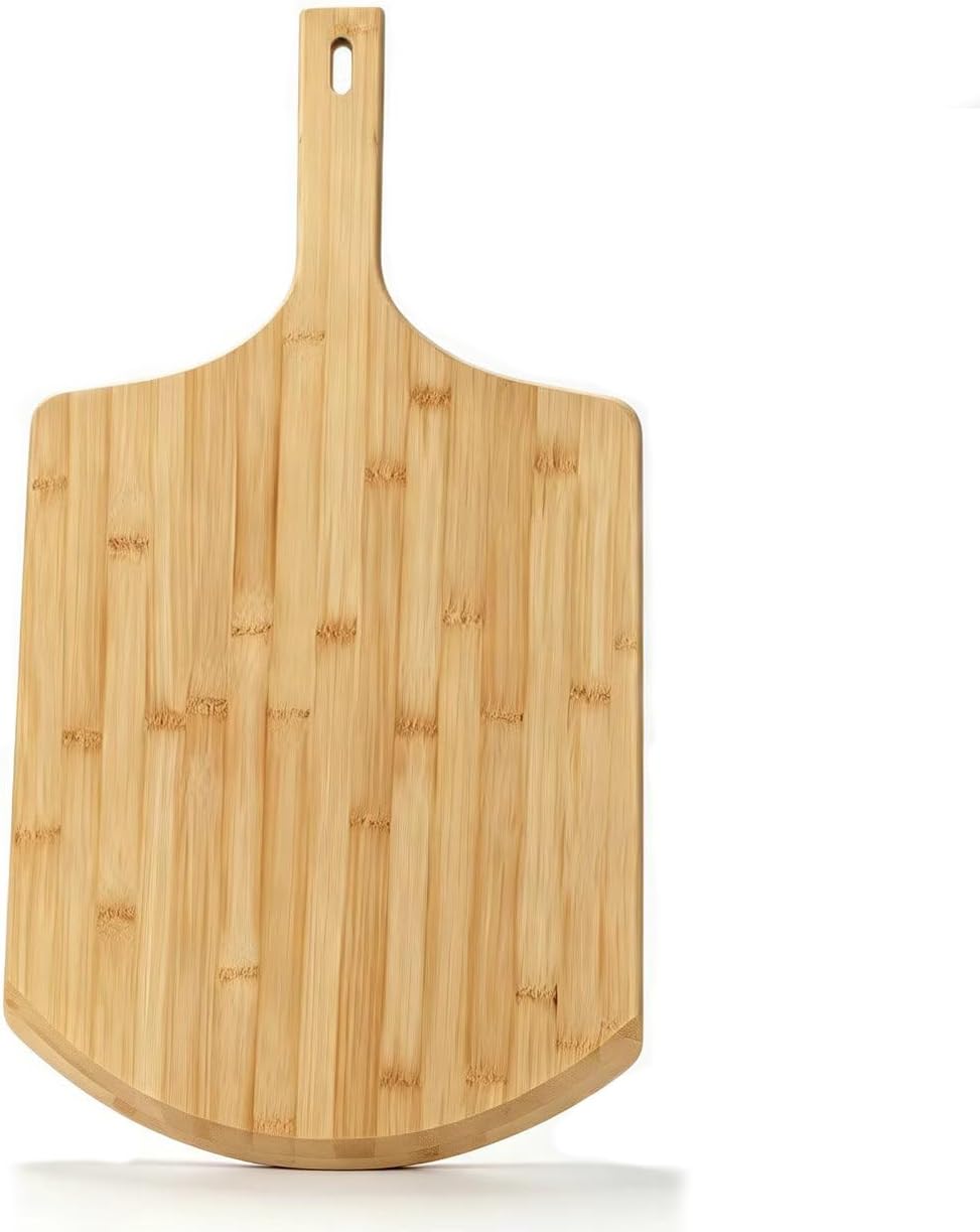 pizza peel 14 inchï¼Œ16" L x 14" W Plate, with 8" L Wooden Handle, 24" Overall Lengthï¼ŒWooden Pizza Peel.14 IN Pizza Peels (Large)