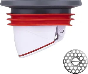 2-Inch Magnetic Shower and Floor Drain Seal with Hair Catcher