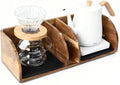Acacia Coffee Bar Station Organizer Stand Caddy for Chemex Pour Over Maker