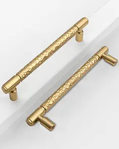 Champagne Bronze Cabinet Handles Kitchen Pulls 5 Inch 10 Pack
