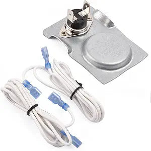 Hiorucet Yiming Magnetic Thermostat Switch with High Temperature Resistant Wire for Fireplace Blower Fan, Wood Stove, Gas Log Fireplace, Circuit On At 120F and Off At 90F.