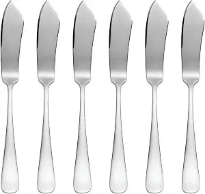 Hampton Forge SFB04M06BK Skandia Stark 6 Piece Butter Knife Set