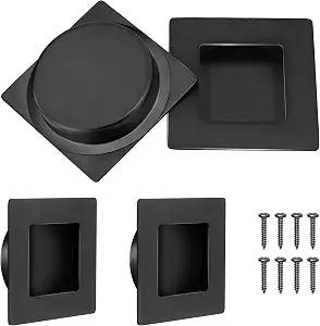 Malimali 2-3/4 Inch Pocket Door Pulls Handles Sliding Closet Door Hardware