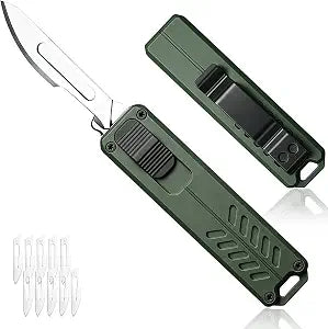 Mini Scalpel Utility Knife Metal Box Cutter