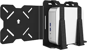 Universal Mount for Geekom Mini PC Mount, for Geekom A6, A5, A8, AX8 Max,A9, IT13 Mini PC, Vesa Mount/Connect VESA Arm, Mounts on The Back of a Monitor with Screws, Black