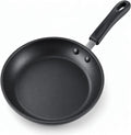 Cook N Home 8 Inch Nonstick Frying Pan, Hard Anodized Omelet Pan, Black