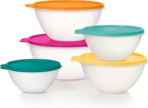 Tupperware Wonderlier 10-Piece Fauna Set (5 Bowls + 5 Lids)
