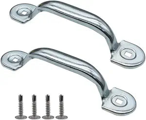 Garage Door Bottom Lift Handle for Most Gate Handles Replacement, Heavy Duty Door Pull Handle for Garage Outdoor Closet (2 Pack)