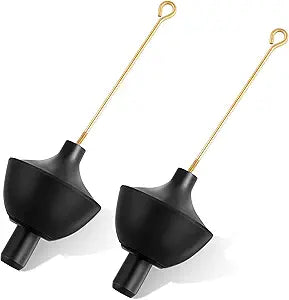 Enhon 2 Pack Toilet Tank Balls with Brass Rods, Leak Repair