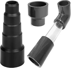 Wet Vac Attachment AC Drain Line Vacuum Adapter to Unclog and Evacuate A/C HVAC Drain Lines, Universal Hvac Ac Drain Line Cleaner Tool Vacuum Hose To PVC Pipe 3/4", 1" Adapter