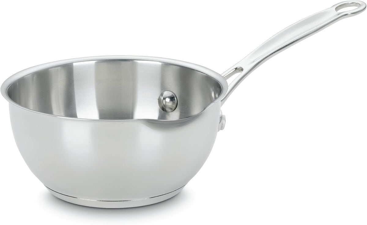Cuisinart 735-16OP Chef's Classic Stainless 1-Quart Pour Saucier,Silver