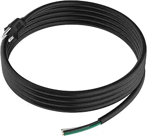 10ft 12 AWG Heavy Duty Power Cord, 3-Prong for Grinders