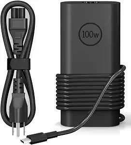 100W USB C Laptop Charger for Dell Computer Charger Type C Gan Ultra Slim