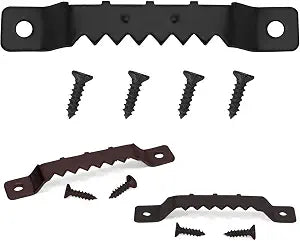 25 Pack Thickened Sawtooth Picture Hangers - Supports 50 lbs