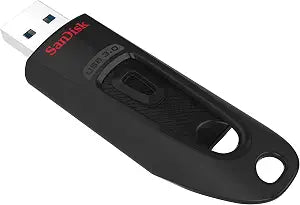 SANDISK 128GB Ultra, USB-A Flash Drive, Up to 130MB/s Read Speeds