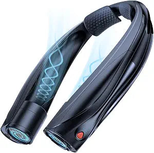 Portable Neck Fan, 6000mAh Personal Fan, 360 Cooling Rechargeable Wearable Fan, 6 Speeds Adjustable Hands Free Fan for Travel Outdoor, Office, Ideal Summer Gifts