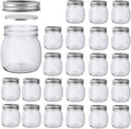 24 Pack 10 oz Glass Mason Jars, Canning Jars with Regular Mouth Lids