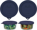 SOPHICO 7Cup Round Silicone Lid Replacement for Pyrex&AnchorHocking 7402-PC