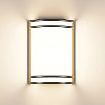 Aipsun Modern Wall Sconces Hardwired Indoor 15W LED Dimmable 3000K 4000K 5000K Black Wall Sconce Lighting for Living Room Hallway Bedroom