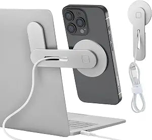aceyoon Magnetic Wireless Charger Phone Mount for Laptop & Tesla