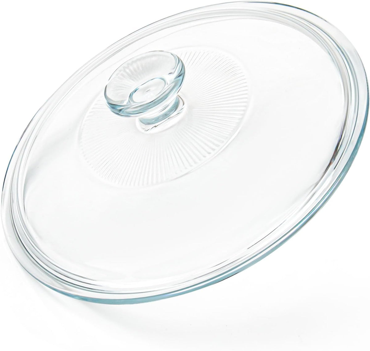 Glass Lids for Corningware French White 2.5 Quart Fluted Round
