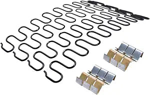 Yoogu Sofa Upholstery Spring Replacement- 4pk with Z Clips Wire for Furniture Chair Couch Repair (15inch)