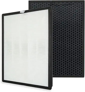 PUREBURG Replacement Filter Compatible with COLZER BKJ-33 Air Purifier, H13 True HEPA and Activated Carbon Multi-Layer Filtration, Pack of 1