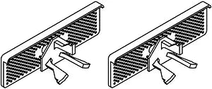 KOHLER 1105685-CP Replacement Part, 1 Count (Pack of 2), Polished Chrome