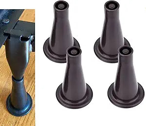 4PCS Replacement Bed Frame Feet to Replace Wheels -Keep Your Bed Stationary